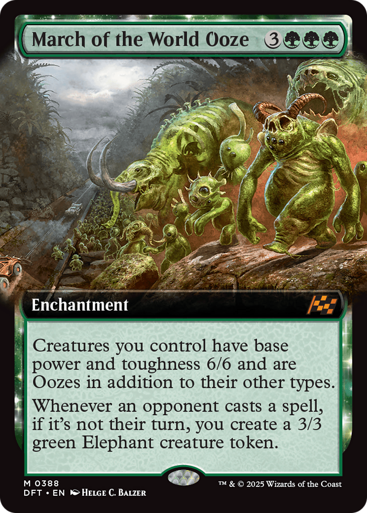 March of the World Ooze (Extended Art) [Aetherdrift] | Grognard Games