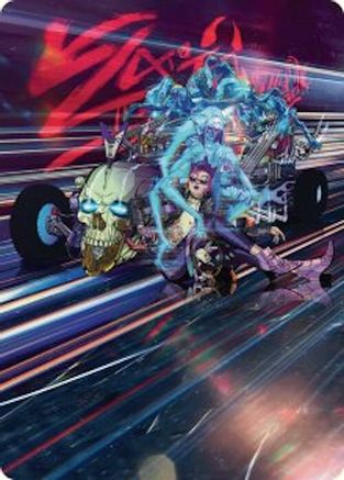 Midnight Mangler Art Card (AADFT-038) - Art Series: Aetherdrift | Grognard Games