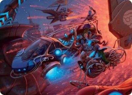 Rangers' Refueler Art Card (AADFT-027) - Art Series: Aetherdrift | Grognard Games