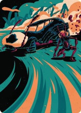 Carrion Cruiser Art Card (AADFT-039) - Art Series: Aetherdrift | Grognard Games