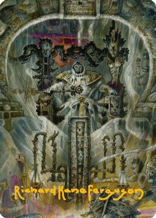 Gonti, Night Minister Art Card (Gold-Stamped Signature) (AADFT-032) - Art Series: Aetherdrift | Grognard Games