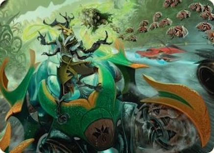 Aatchik, Emerald Radian Art Card (15/54) (AADFT-015) - Art Series: Aetherdrift | Grognard Games