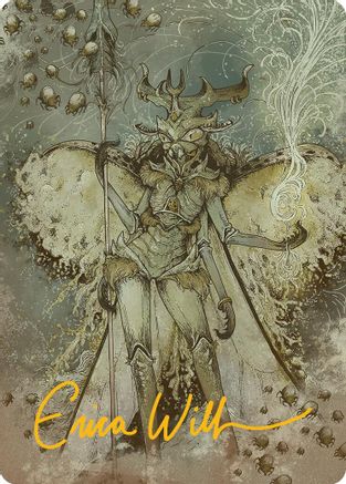 Aatchik, Emerald Radian Art Card (6/54) (Gold-Stamped Signature) (AADFT-006) - Art Series: Aetherdrift | Grognard Games