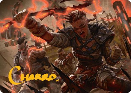 Far Fortune, End Boss Art Card (11/54) (Gold-Stamped Signature) (AADFT-011) - Art Series: Aetherdrift | Grognard Games