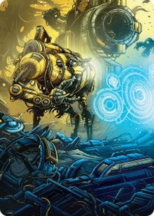 Mendicant Core, Guidelight Art Card (1/54) (AADFT-001) - Art Series: Aetherdrift | Grognard Games
