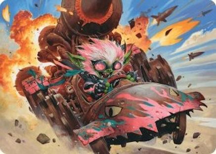 Redshift, Rocketeer Chief Art Card (AADFT-013) - Art Series: Aetherdrift | Grognard Games
