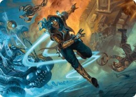 Sita Varma, Masked Racer Art Card (AADFT-026) - Art Series: Aetherdrift | Grognard Games