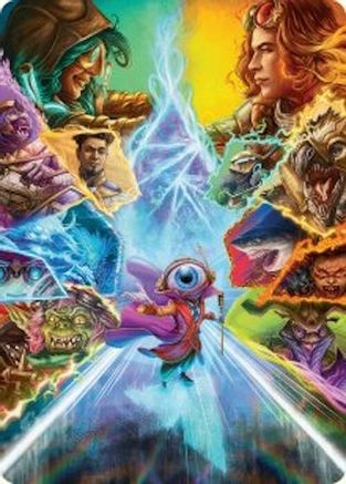Start Your Engines! Art Card (AADFT-005) - Art Series: Aetherdrift | Grognard Games