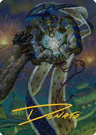 The Aetherspark Art Card (Gold-Stamped Signature) (AADFT-029) - Art Series: Aetherdrift | Grognard Games
