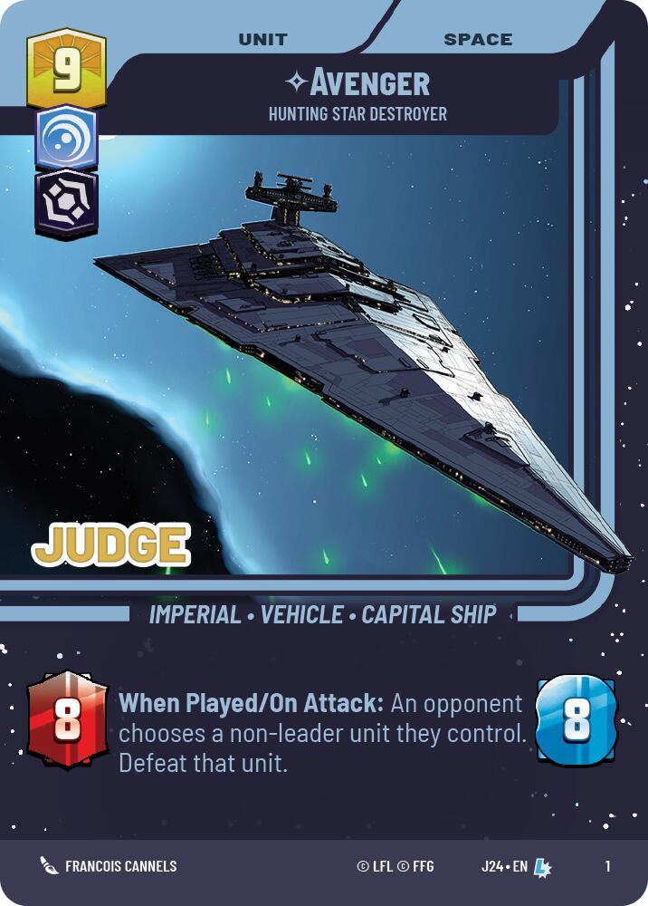 Avenger - Hunting Star Destroyer (1) (1) [Judge Promos] | Grognard Games