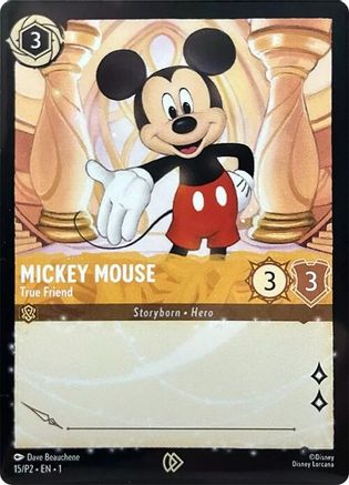 Mickey Mouse - True Friend (15) [Promo Cards] | Grognard Games