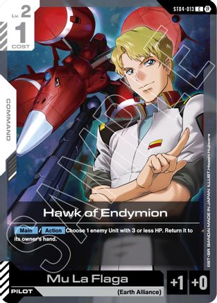 Hawk of Endymion - Edition Beta (ST04-013)