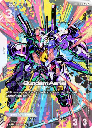 Gundam Aerial (R+) - Edition Beta (GD01-070) Holofoil