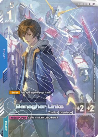 Banagher Links (U+) - Edition Beta (GD01-088) Holofoil