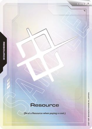 Resource (C+) - Edition Beta (R-001) Holofoil | Grognard Games