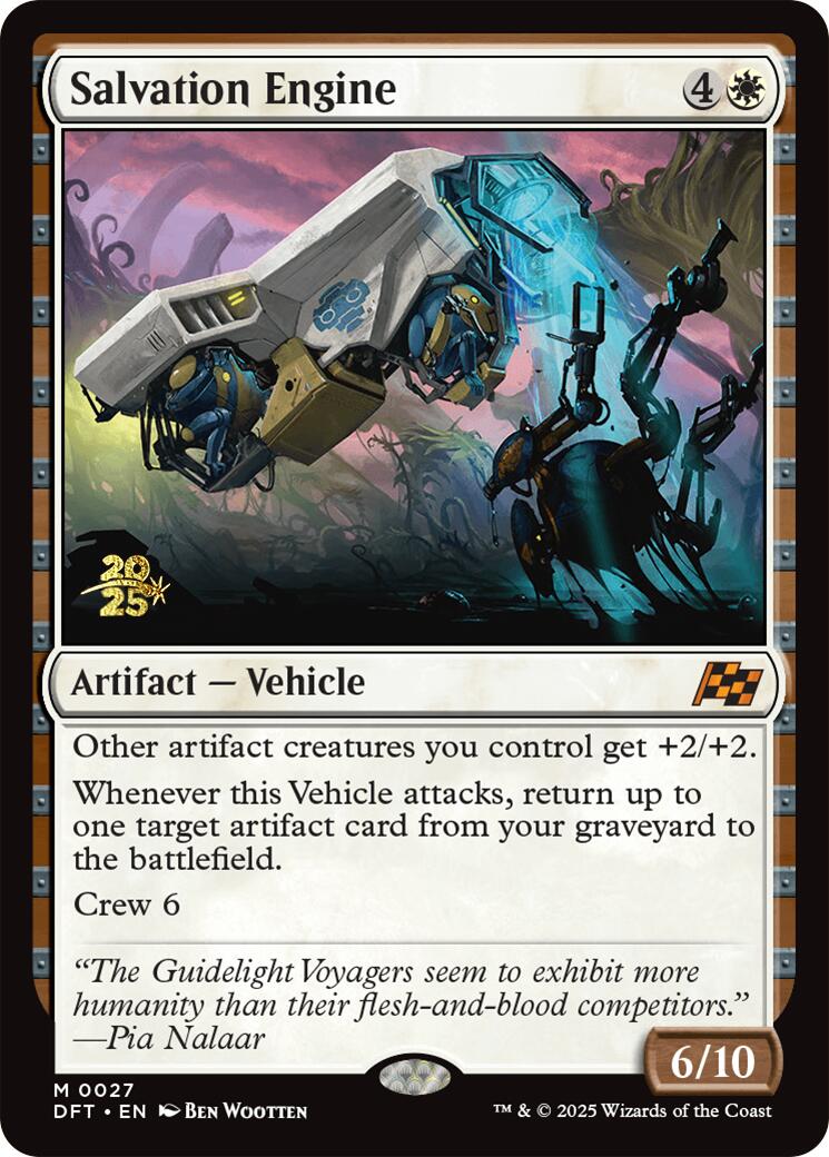 Salvation Engine [Aetherdrift Prerelease Promos] | Grognard Games