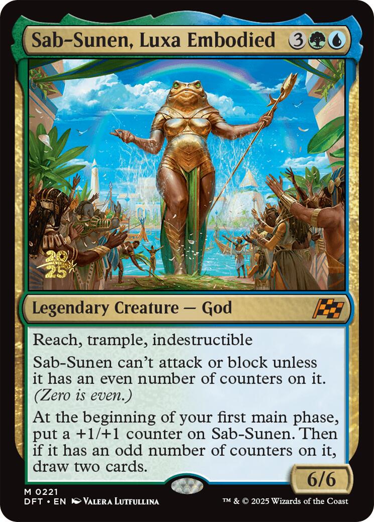 Sab-Sunen, Luxa Embodied [Aetherdrift Prerelease Promos] | Grognard Games