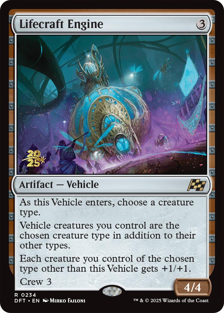 Lifecraft Engine [Aetherdrift Prerelease Promos] | Grognard Games