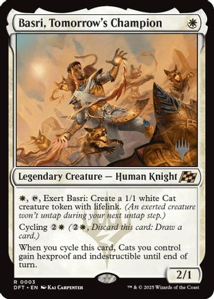 Basri, Tomorrow's Champion (PPDFT-003) - Promo Pack: Aetherdrift | Grognard Games