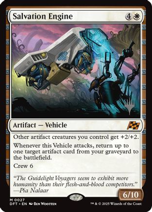Salvation Engine (PPDFT-027) - Promo Pack: Aetherdrift Foil | Grognard Games