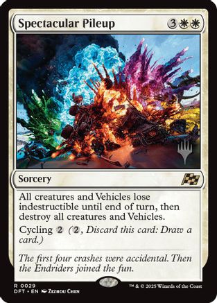 Spectacular Pileup (PPDFT-029) - Promo Pack: Aetherdrift | Grognard Games