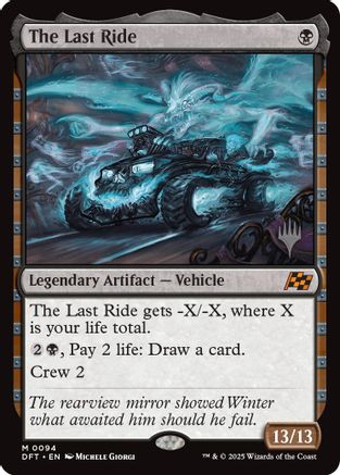 The Last Ride (PPDFT-094) - Promo Pack: Aetherdrift Foil | Grognard Games