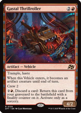 Gastal Thrillroller (PPDFT-129) - Promo Pack: Aetherdrift | Grognard Games