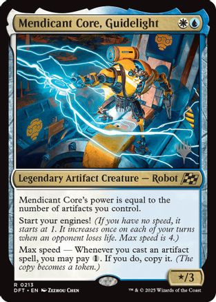 Mendicant Core, Guidelight (PPDFT-213) - Promo Pack: Aetherdrift | Grognard Games