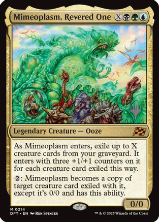 Mimeoplasm, Revered One (PPDFT-214) - Promo Pack: Aetherdrift Foil | Grognard Games