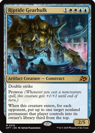 Riptide Gearhulk (PPDFT-219) - Promo Pack: Aetherdrift | Grognard Games