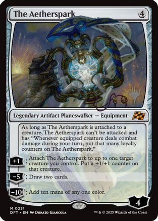 The Aetherspark (PPDFT-231) - Promo Pack: Aetherdrift | Grognard Games