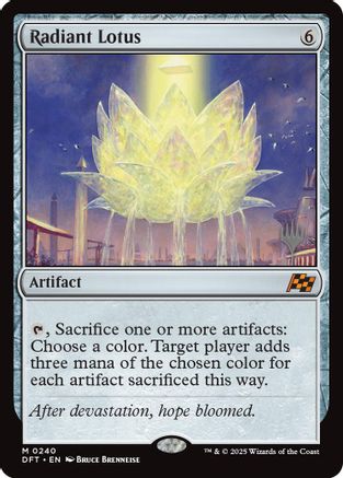 Radiant Lotus (PPDFT-240) - Promo Pack: Aetherdrift | Grognard Games