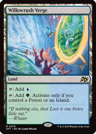 Willowrush Verge (PPDFT-270) - Promo Pack: Aetherdrift | Grognard Games