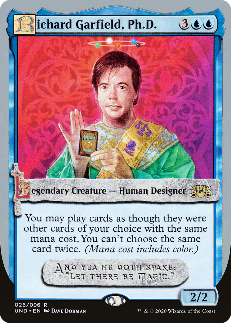 Richard Garfield, Ph.D. [Unsanctioned] | Grognard Games