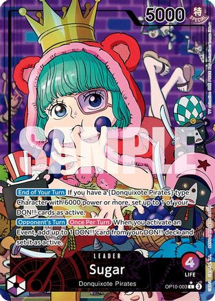 Sugar (003) (Parallel) (OP10-003) - Royal Blood Foil | Grognard Games