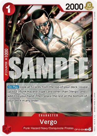 Vergo (OP10-004) - Royal Blood Foil | Grognard Games
