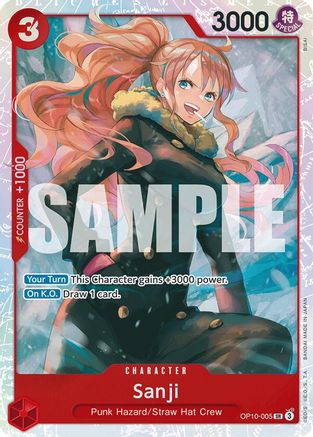 Sanji (OP10-005) - Royal Blood Foil | Grognard Games