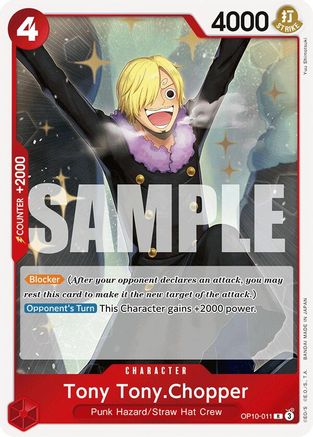 Tony Tony.Chopper (011) (OP10-011) - Royal Blood Foil | Grognard Games