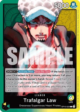Trafalgar Law (022) (OP10-022) - Royal Blood | Grognard Games