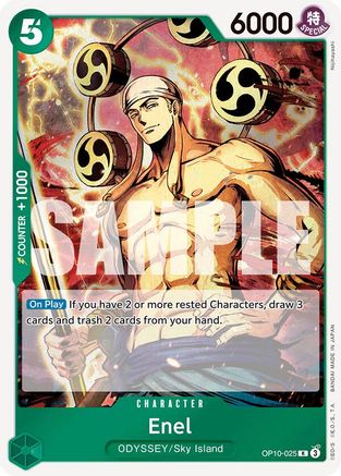 Enel (OP10-025) - Royal Blood Foil | Grognard Games