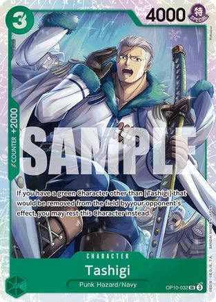 Tashigi (OP10-032) - Royal Blood Foil | Grognard Games