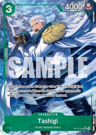 Tashigi (Parallel) (OP10-032) - Royal Blood Foil | Grognard Games