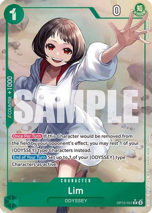 Lim (Parallel) (OP10-037) - Royal Blood Foil | Grognard Games