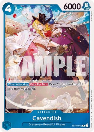 Cavendish (045) (OP10-045) - Royal Blood Foil | Grognard Games