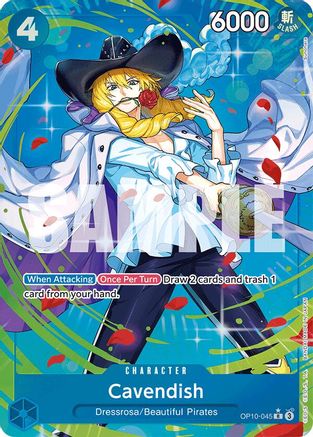 Cavendish (045) (Parallel) (OP10-045) - Royal Blood Foil | Grognard Games