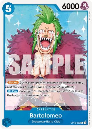 Bartolomeo (OP10-052) - Royal Blood | Grognard Games