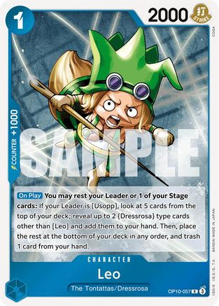 Leo (OP10-057) - Royal Blood Foil | Grognard Games