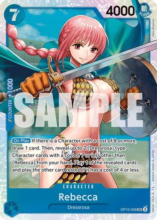 Rebecca (OP10-058) - Royal Blood Foil | Grognard Games
