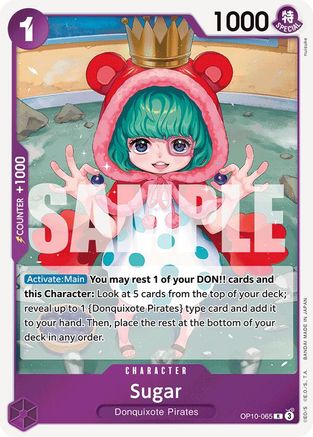 Sugar (065) (OP10-065) - Royal Blood Foil | Grognard Games