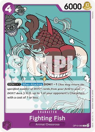 Fighting Fish (OP10-069) - Royal Blood | Grognard Games